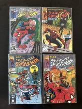 4 issues. The Spectacular Spider-Man Marvel Comics #172, #173, #186 & #188 1991, 1992