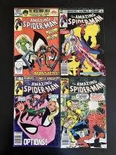4 Issues. The Amazing Spider-Man Marvel Comics #246, #243, #242, & #235. Bronze Age 1982, 1983.