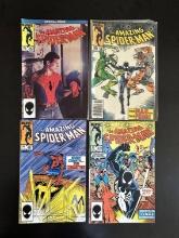 4 Issues. The Amazing Spider-Man Marvel Comics #270, #267, #266, & #262. Bronze Age 1985.