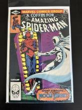 The Amazing Spider-Man Marvel Comics #220 Bronze Age 1981 Key Early team-up of Moon Knight and Spide