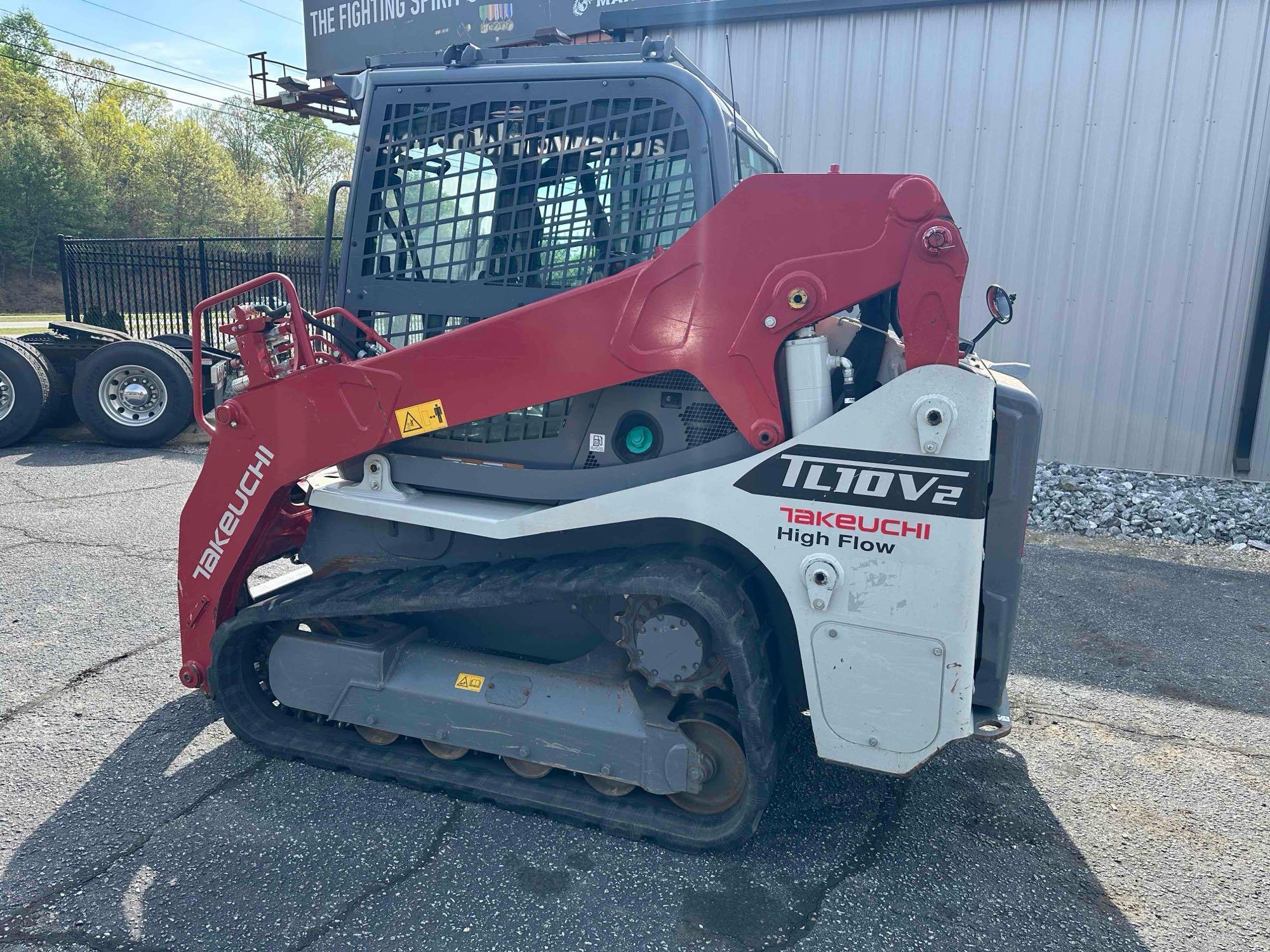 2022 TAKEUCHI TL10V2 HIGH FLOW CRAWLER SKID STEER