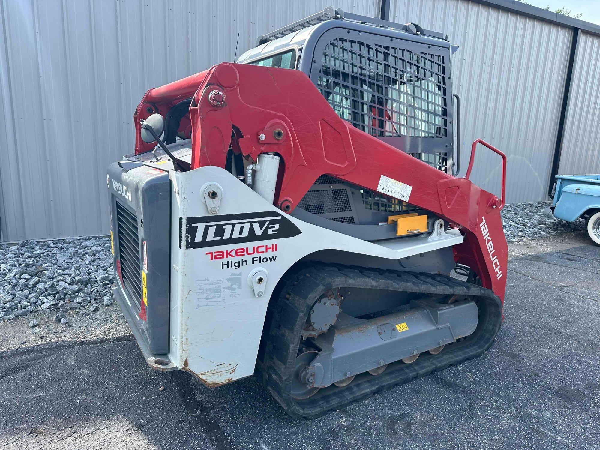 2022 TAKEUCHI TL10V2 HIGH FLOW CRAWLER SKID STEER