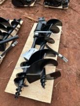 Miva Mini Excavator Auger W/Bits