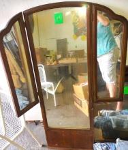 ART DECO DRESSING TABLE MIRROR - PICK UP ONLY