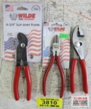 Wilde G262P.NP 6-1/2" Polished Slip Joint Pliers... Wilde G6540P.NP/CS 6" Polished Diagonal Cutting