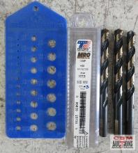 Triumph MRO Plus 022726 13/32" Black & Gold Oxide, Jobbler Length Drill Bit - Set of 3 LeBlond