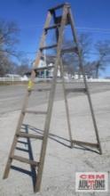 8ft Wooden Step Ladder...