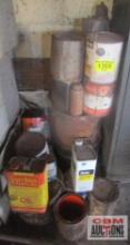 Vintage Metal Cans, Riley Bros. That's Oil, D and D Thinnerene Thinner& Misc....