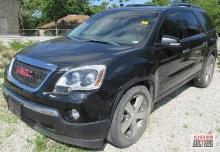 2009 GMC Acadia Multipurpose Vehicle (MPV), VIN # 1GKEV33D89J100513