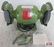 KTS BG-6 Electric Bench Grinder, All Ball Bearing, 3/4 H.P., 6" Wheel, 3450 RPM, 60HZ Cycle, 110/220