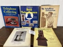 Group of FIVE Telephone reference books