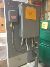 Temporary Electric Panel on Stand