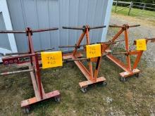 Ensley 6-reel wire cart-Model E-250