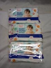 Parents Select Unscented Baby Wipes. Qty 3- 80 Packs.