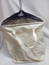 Folding Laundry bag with mesh top