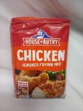 House Autry Chicken Seasoned Frying Mix. Qty 1 - 2 lb Bag