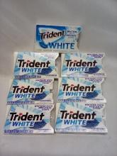 Qty 7- 16 Piece Trident White Peppermint.