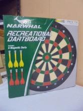 Narwhal Safe Tip Magnetic Dart Board Set