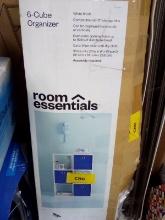 Room Essentials 6-Cube Organizer.