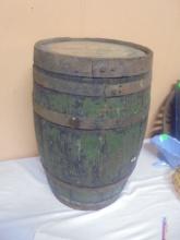 Antique Wooden Keg