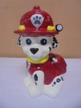 Ceramic Paw Patrol Marshall Bank