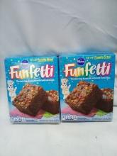 Funfetti Browning mix x2 19.4OZ boxes