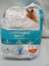 vibrant Life Disposable Wrap, L