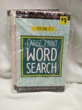 3 Pack of Large Print Word Searches