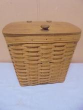 1993 Longaberger Basket w/ Wood Lid