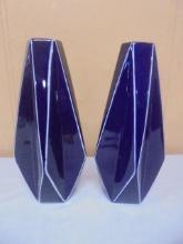 Set of Matching Pottery Vases