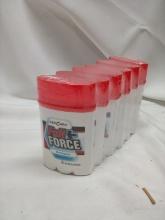 Pack of 6 Percara Clear Full Force Deodorant Sticks