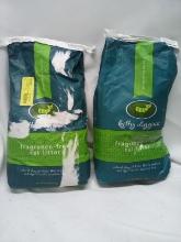 Lot of 2 Kitty Diggins 7Lbs Bags of Fragrance-Free Cat Litter