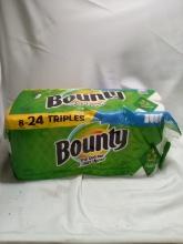 8 Roll Pack of Bounty Quicker Picker Upper 2-Ply Paper Towels