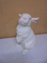 Ceramic Rabbit Statue