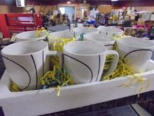 Set of 8 Corelle Coordinates Mugs