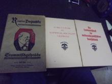 Group of 3 Pre WWII Pamphlets