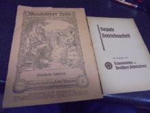 Group of 2 Pre WWII Pamphlets