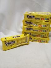 5 Packs of 5 Gluten and Fat Free Peeps Marshmallows- Original Yellow