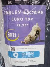 SERTA Ansley Escape Euro Top Queen Size 12.75”T Mattress
