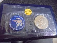 1974 Uncirculated Eisenhower Silver Dollar