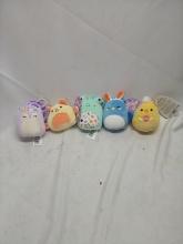 Squishmellow Backpack Clip Lot. Qty 5.