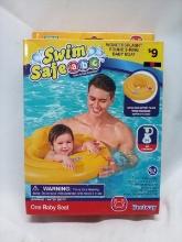 SwimSafe ABC Wondersplash Round Triple Ring Baby Boat- Tag Says $9