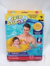 SwimSafe ABC Wondersplash Round Triple Ring Baby Boat- Tag Says $9