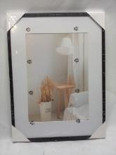 12”x16” Black Finish Wall Mount Picture Frame