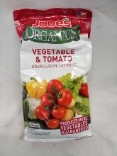 Jobes Organics Vegetable & Tomato granular plant food, 4lb bag