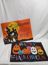 Pair of Indoor/Outdoor 18”x24” Floor Mats- Tags Say $6 Each