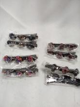 Hair Barrettes, 4 sets of 2