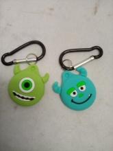 Monsters INC carabiner, set of 2