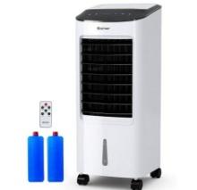 Costway Evaporative Port. Air Cooler Fan Humidifier w/Remote- MSRP $119.99