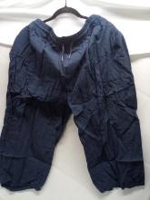 Navy blue Capri, drawstring, 5xl